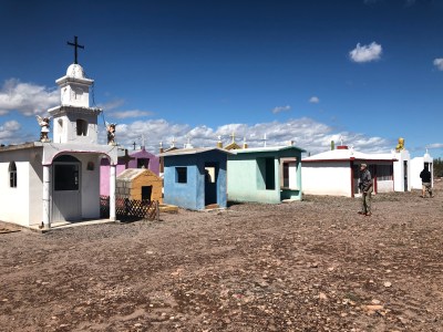 Cemetery near Mulege, Baja California Sur, Mexico