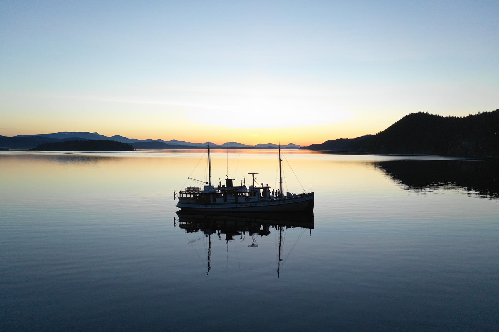 Anchorage in S BC – Dorin Ellis Westward anchoring in S British Columbia